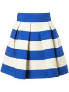 Delpozo Striped Skirt - Blue