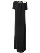 Lanvin Embellished Shoulder Dress - Black