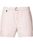 Katama - Jack Swim Shorts - Men - Polyester - 36, Pink/purple, Polyester