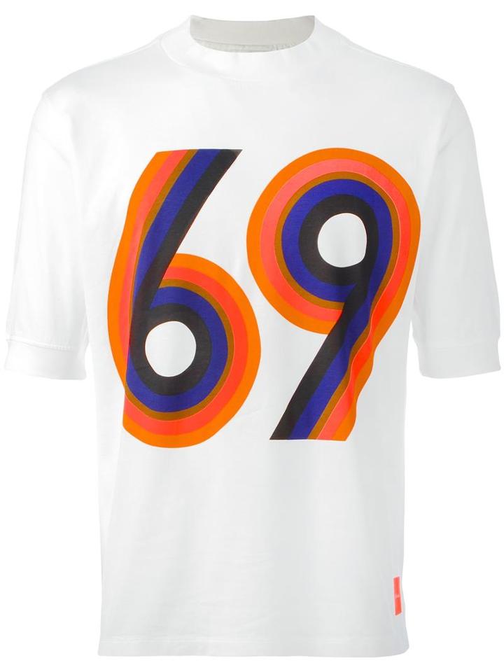 Paul Smith '69' T-shirt, Men's, Size: Large, White, Cotton