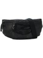 Mm6 Maison Margiela Sequinned Belt Bag - Black
