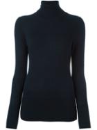 Steffen Schraut Roll Neck Jumper, Women's, Size: 40, Blue, Polyamide/polyester/viscose/cashmere