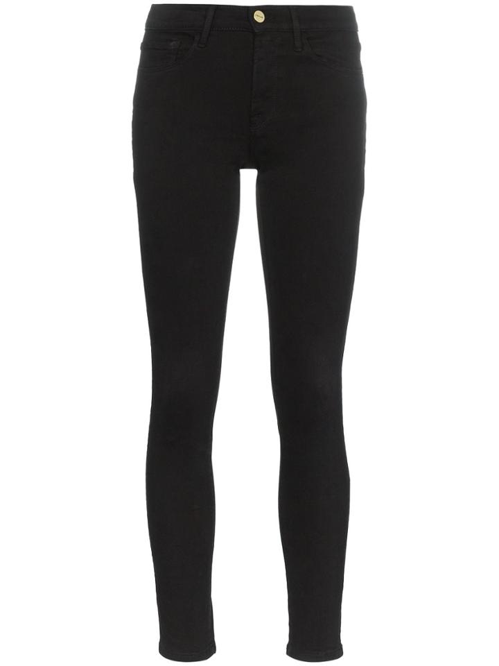 Frame Le Color Skinny Jeans - Black
