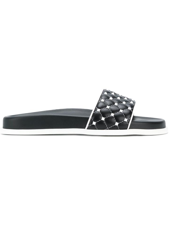 Valentino Garavani Free Rockstud Spike Slides - Black