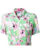 Chanel Vintage Double Breasted Floral Shirt - Multicolour