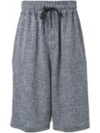 Strateas Carlucci Macro Shorts, Men's, Size: Medium, Grey, Linen/flax/viscose