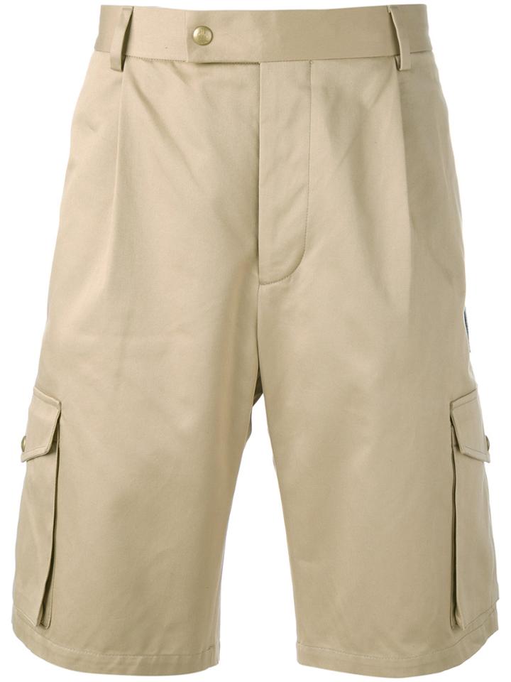 Moncler Gamme Bleu Classic Cargo Shorts - Nude & Neutrals
