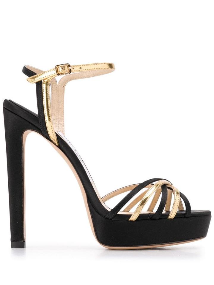 Jimmy Choo Lilah 130 Sandals - Black