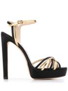 Jimmy Choo Lilah 130 Sandals - Black