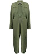 Lala Berlin Military Style Jumpsuit - Green