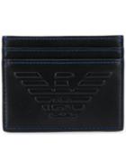 Emporio Armani Logo Cardholder Wallet - Black
