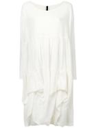 Poème Bohémien Gathered Detail Midi Dress - White