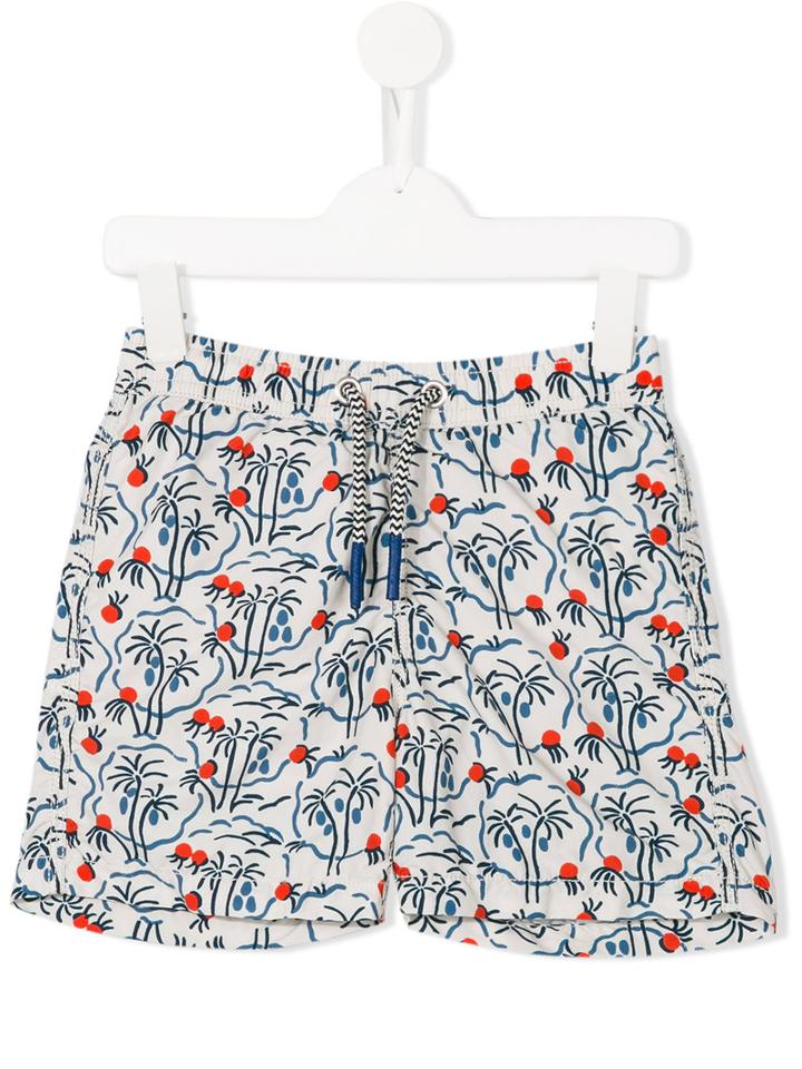 Bellerose Kids Printed Swim Shorts, Boy's, Size: 6 Yrs