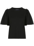 Citizens Of Humanity Vera Gathered Shoulder Top - Black