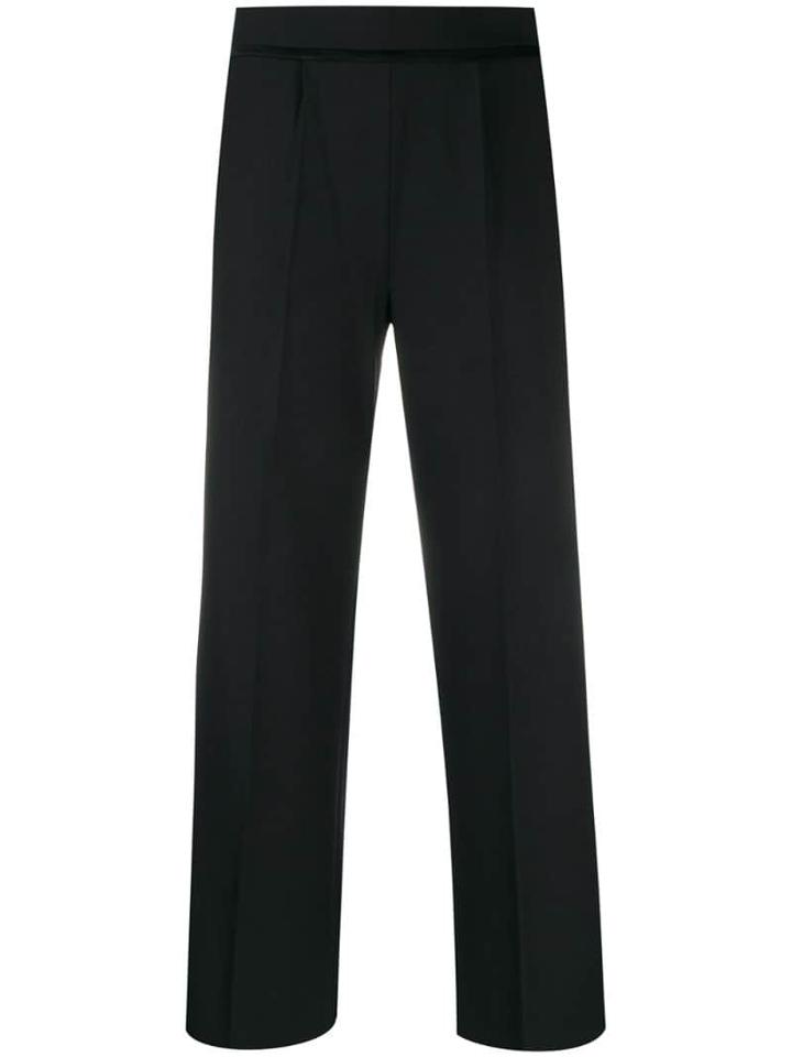 Piazza Sempione High-waisted Wide-leg Trousers - Black