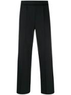 Piazza Sempione High-waisted Wide-leg Trousers - Black