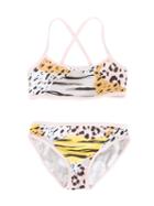 Kenzo Kids Jungle Print Bikini, Girl's, Size: 10 Yrs, White