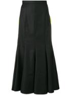 Natasha Zinko Long Godet Skirt - Black
