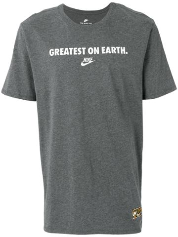 Nike Greatest On Earth T-shirt - Grey