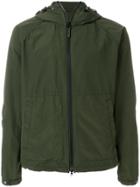 Aspesi Hooded Zipped Jacket - Green