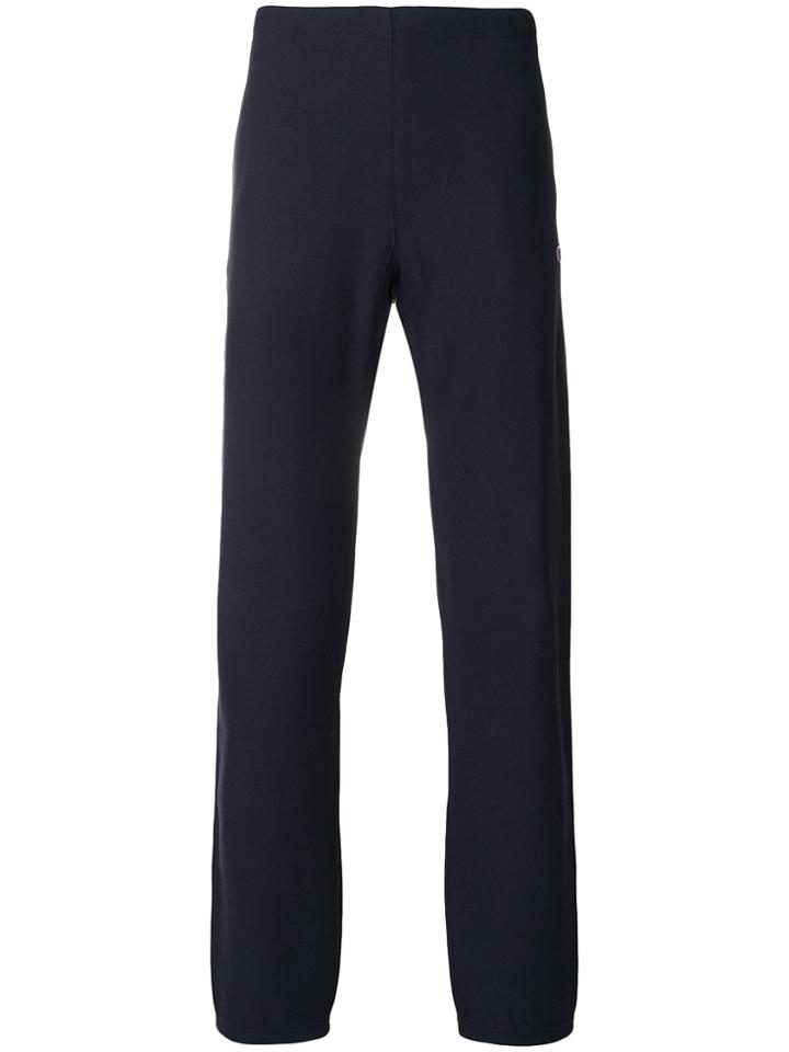 Champion Drawstring Logo Joggers - Blue
