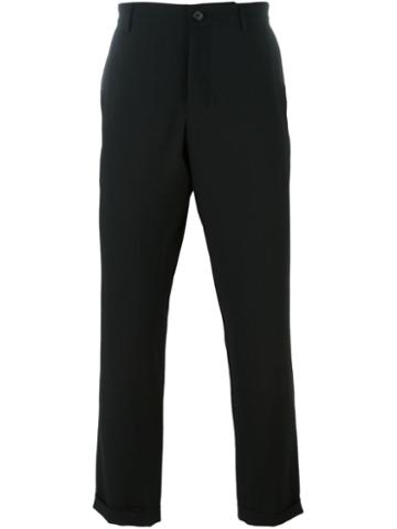 Ann Demeulemeester Grise Cropped Trousers