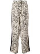 Haider Ackermann Animal Print Silk Trousers - Unavailable