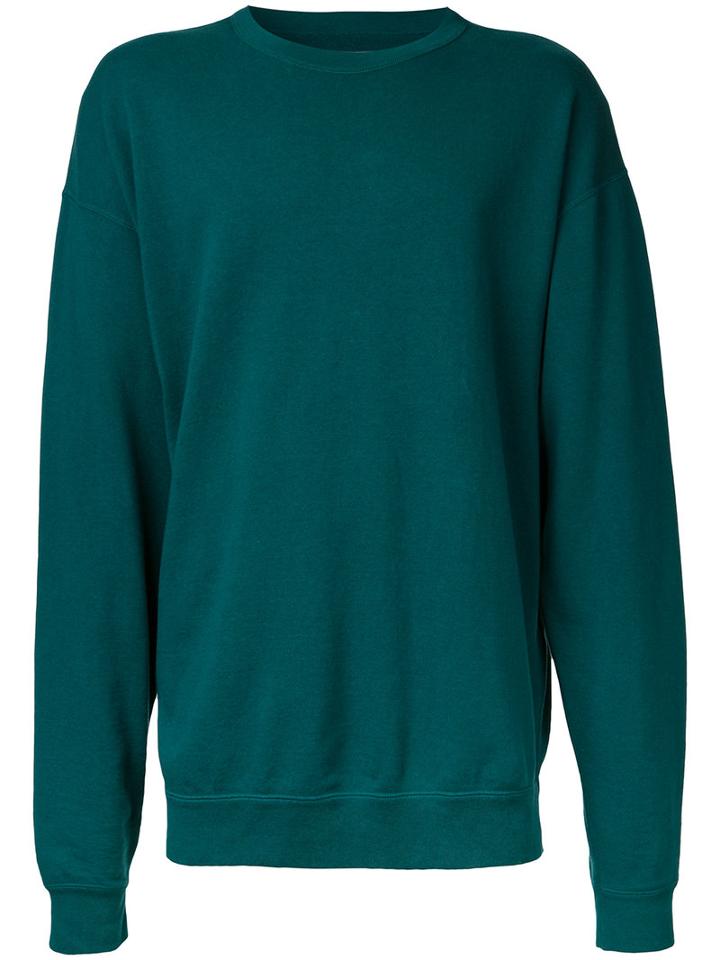 Marka Oversized Sweatshirt, Men's, Size: 3, Green, Cotton