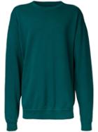 Marka Oversized Sweatshirt, Men's, Size: 3, Green, Cotton