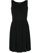 Versace Pre-owned Pleated Dress - Black