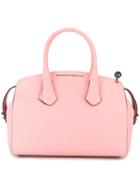 Ermanno Scervino Double Handles Tote, Women's, Pink/purple, Leather