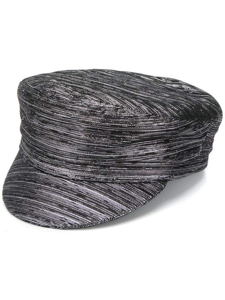 Isabel Marant Metallized Evie Hat - Black