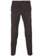 Pt01 Slim-fit Trousers, Men's, Size: 52, Brown, Cotton/spandex/elastane