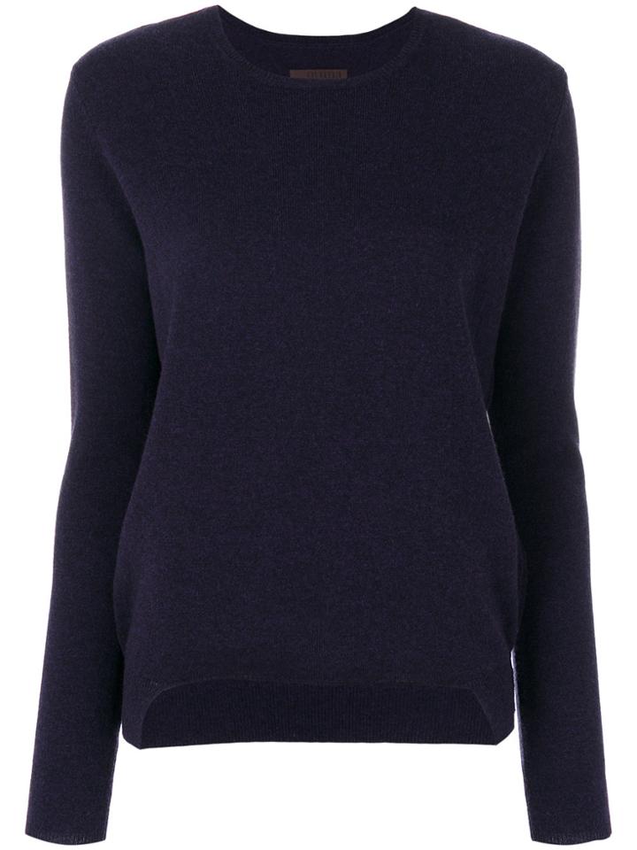 Oyuna Fine Knit Pullover - Blue