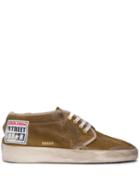 Golden Goose Mid-star Sneakers - Brown