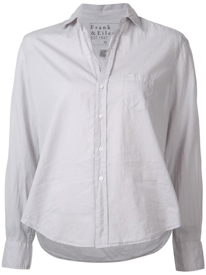 Frank & Eileen 'eileen' Shirt, Women's, Size: Small, Pink/purple, Cotton