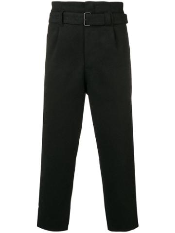 Cabane De Zucca Dropped Crotch Trousers - Black
