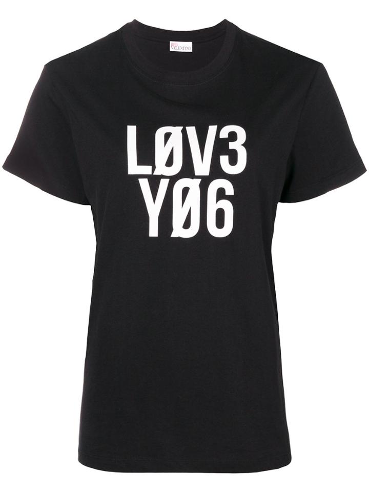 Red Valentino Qr0mg10e47b0no - Black