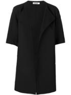 Jil Sander Short-sleeved Coat - Black