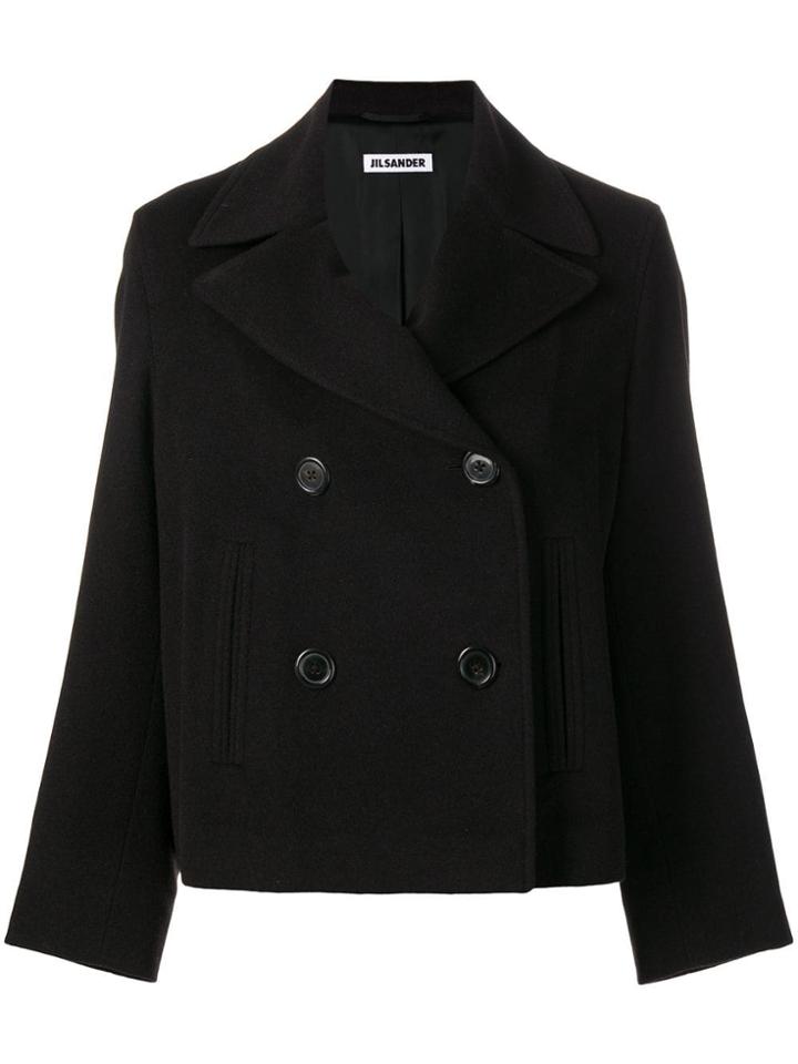 Jil Sander Vintage 1990's Double Breasted Jacket - Brown