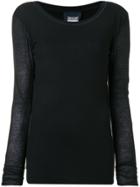 Kristensen Du Nord Scoop Neck Sweater - Black