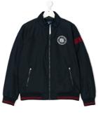Gant Kids Patch Bomber Jacket - Blue