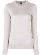 Joseph - Lurex Jumper - Women - Polyamide/cupro/merino/metallic Fibre - M, Nude/neutrals, Polyamide/cupro/merino/metallic Fibre