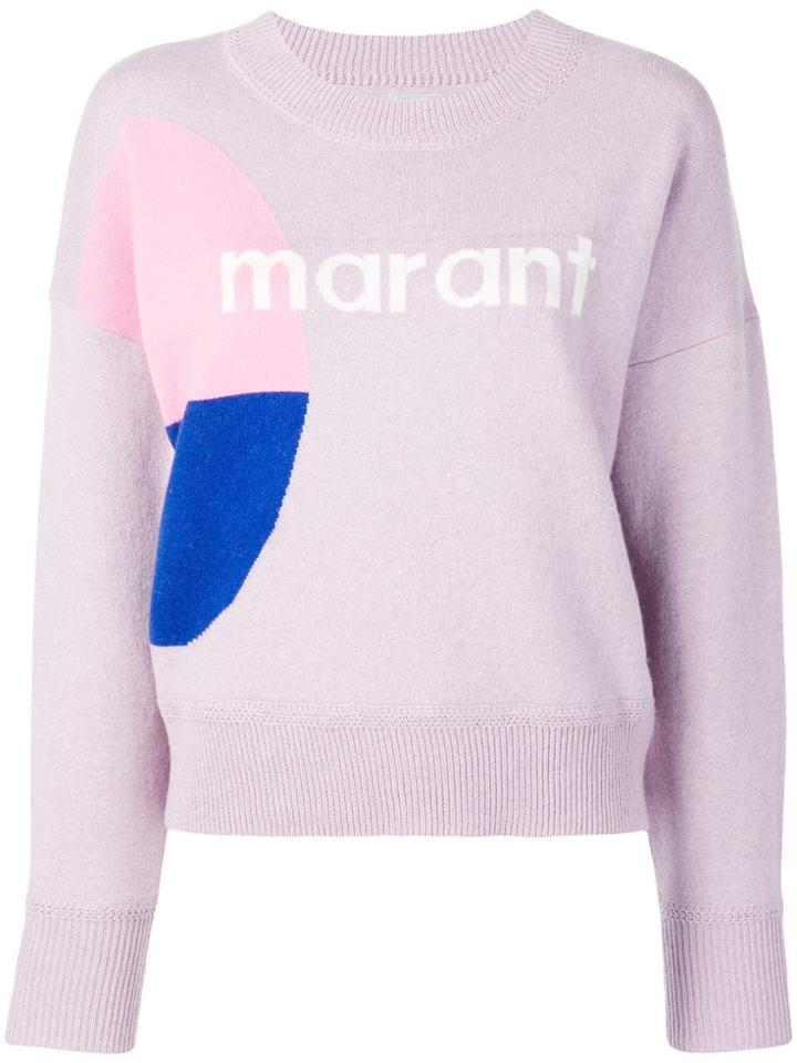 Isabel Marant Étoile Logo Jumper - Purple