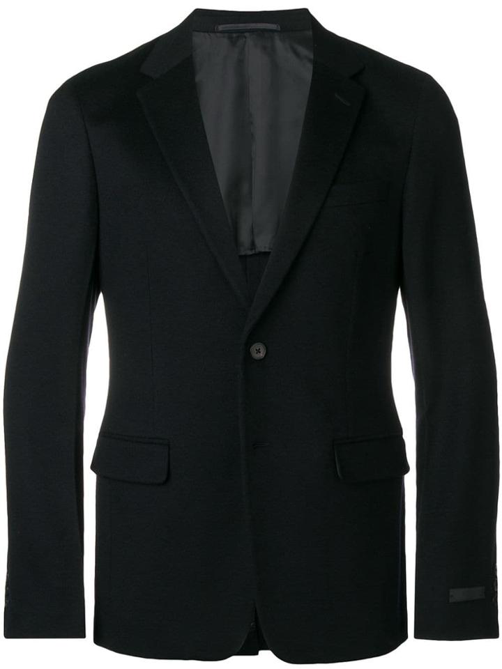 Prada Cashmere Classic Blazer - Blue