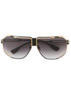 Dita Eyewear Cascais Sunglasses, Adult Unisex, Black, Acetate/titanium/18kt Gold