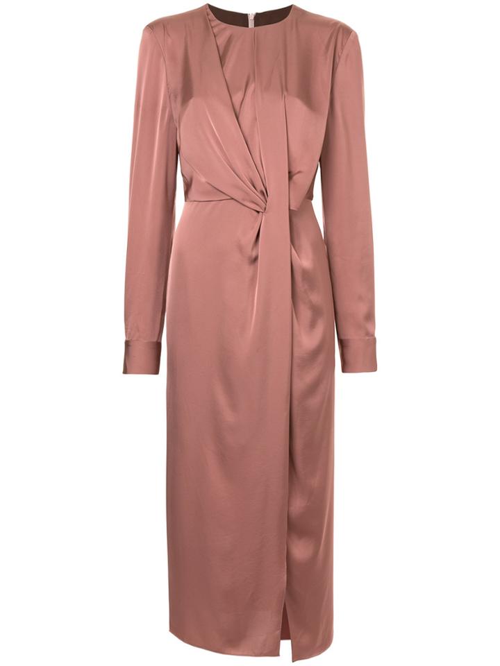 Bianca Spender Poetry Dress - Pink & Purple