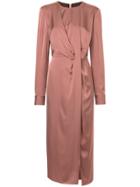 Bianca Spender Poetry Dress - Pink & Purple