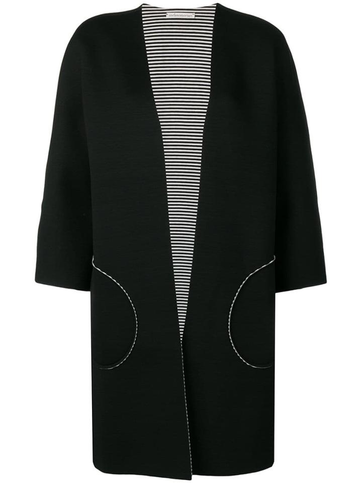 Stefano Mortari Kimono Cardi-coat - Black