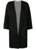Stefano Mortari Kimono Cardi-coat - Black